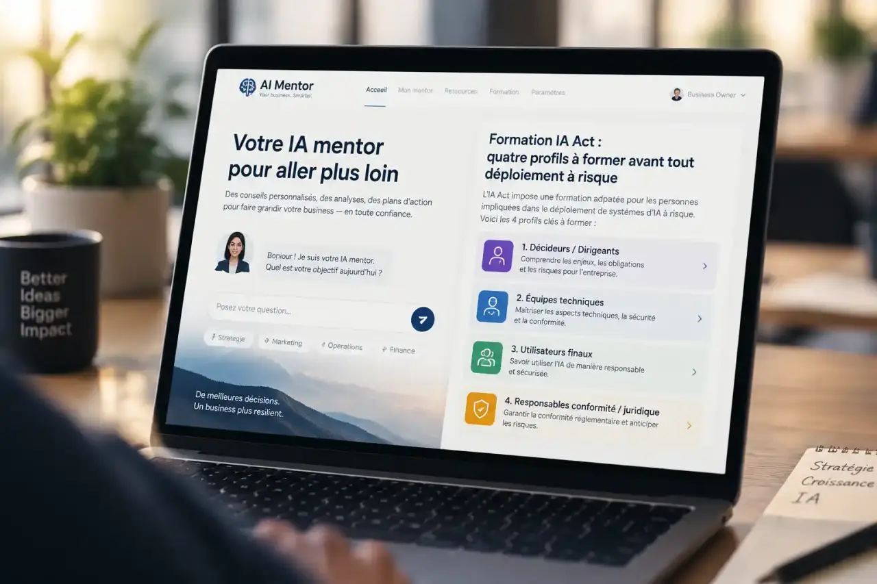 Formation IA Act : quatre profils à former avant tout déploiement à risque